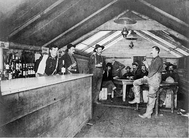 Cowboys at Old West Saloons (3)