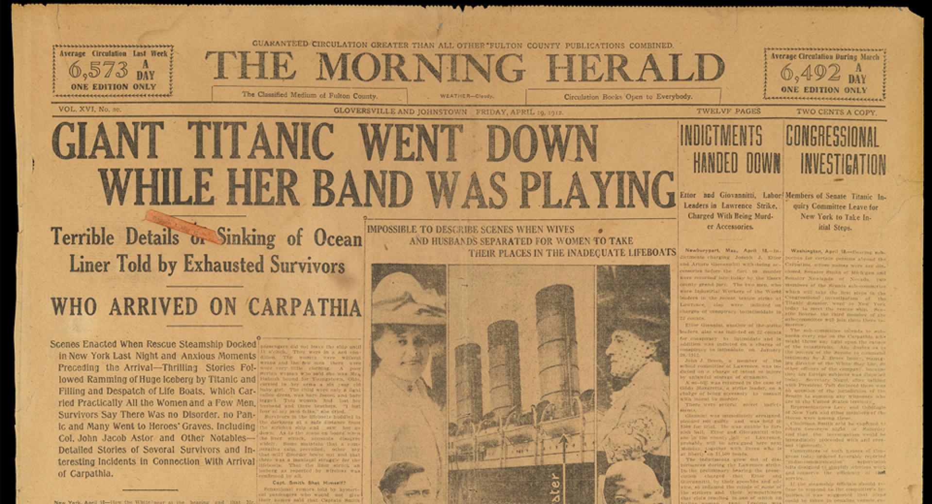 Titanic Morning Herald
